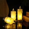 Candles Transparent Candle Light Bright And Safe Holiday Party Supplies Candle Light Waterproof And Lightweight Transparent Household