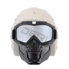 Fietspetten Maskers Motormasker Bril Schedelhelm Hoofdbescherming Ademend Anti-UV Krasbestendig Verstelbare riem Universele accessoires 231108