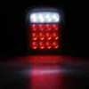 업그레이드 2PCS 16 LED WRANGLER YJ TJ CJ CJ5 CJ7에 대한 Tail Light Brake Reverse Light 지프 트럭 보트 로리 밴 트레일러 Caravan Lig L7C0.