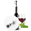 Bar Tools Flow Wine Bottle Pour Spout Stopper Stainless Steel Liquor Spirit Pourer Anti-Dust Rubber Lids Barware Christmas Party Suppl Otmjr