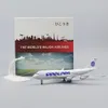 Aircraft Modle Metal Model 20cm 1 400 Pan American B747 Replica Alloy Material med landningsutrustning Ornament Children's Toys Gifts 231113