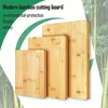 3pcs Chopping Board, Bamboo Cutting Board, Cheese Charcuterie Board,Charcuterie Board For Meat, Cheese, Bread, Vegetables And Fruits, Cutting Board For Home Dormitory