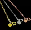 Collier de créateur de luxe en argent sterling, bracelet en forme de cœur, ensemble de bracelets, forme originale, classique, cadeau de noël