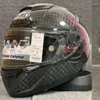 Motorfietshelmen Hoge kwaliteit koolstofvezelschoenei x14 helm volledige gezicht mannen en vrouwen vier seizoensveil