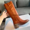 Designerskie buty damskie w stylu Isabels Seeia skórzane buty cielęce skórzane buty o wysokim obcasie 6,5 cm