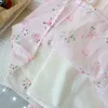 Robes pour filles Les filles s'habillent pour l'été 2-8 ans fille robe de princesse à nœud floral rose doux 230413