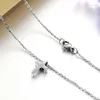 Pendant Necklaces Promotion Sale 316L Stainless Steel Silver Color Cross Men's Necklace With Free One Ball Chain Wholesale Factory Price