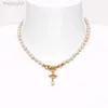 Designer Viviene Westwoods Empress Dowager Elegant Barock Pearl Pendant Saturn Necklace Women's Light Luxury Merveile Sweet Sweater Chain Style Style