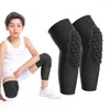 Genouillères Jeunesse Sport Genouillère Soutien Crash Pad Basketball Manches Football Vélo Lutte Équipement De Protection Protection Des Articulations