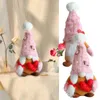 Decorative Figurines Mother's Day Knitted Hat Doll Desktop Decoration Faceless Old Man Dwarf Christmas Glass Balls Decorations