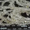 Pedras preciosas soltas natural fluorescente petróleo quartzo original pedaço pulseira 4mm-6mm com forte reação fluorescente