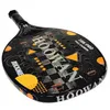 Raquetes de tênis HOOWAN Buckmie 18K Pro Raquete de tênis de praia Fibra de carbono 18K Marca Beach Tennis Paddle para ofensiva avançada 20mm 231102