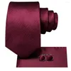 Bow Ties 2023 Hediye Kravat Erkekler için Hatırlı Çizgili Moda Marka Düğün Partisi Kravat Handky Cufflinks Toptan Hi-Tie Tasarımcı