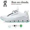 Hoge kwaliteit Running On Cloud X 1 schoenen Cloudsurfer Cloudaway All White Lumos Black Frost Cobalt Eclipse Turmeric Acai Purple Cobalt Trainers Spor