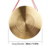 15 / 22 / 30 cm Hand Gong Cymbals Brass Copper Gong Chapel Opera Percussion Instrument with Round Play Hammer