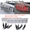 6 I 1 Body Slimming Lipo Laser Diode Pads 40K Cavitation Vakuum RF -behandling för att uppnå kroppsuppformning och övergångsvikt