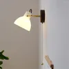 Wall Lamp Home Decor Modern Loft With Switch Glass Brass Adjustable Read Sconce Light Fixture For Bathroom Bedroom Bedside