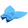 Mermaid Swim Fins não para adulto Monofin Monofin Separado Flipper Flipper Mono Fin Swim Training Fils For Kids meninos meninos