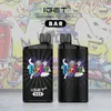 Iget Bar 3500 Puffs Original engångs elektronisk cigarettvape penna 800mAh Batteri 5% Koncentrationsband PODS PRE FYCH STEAM Kit i lager