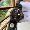 Paneri Watch Mechanical Clean-Factory Designer Luxury Mens Automatic Watch Sipphire Mirror Swiss Movement Size 47mm مستوردة من الرسغات الرياضية الرياضية DLVA