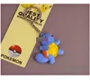 Genie Keychain Cartoon Anime Baby Toy PVC Ping Monster Silicone Pingente