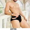 Underpants 3Pcs Sports Charming Men s Panties Comfortable And Sissy Sexy Gay Mens Briefs Underwear Cotton Low Wasit U Pouch 231113