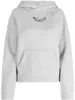 23ss Zv Small Wings Hoodie Coconut Tree White Print Zadig Innenfleece-Kapuzenpullover für Damen Mode-Sweatshirt SZBC