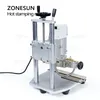 ZONESUN ZS110A NEW HEAT PRESS MANICERマニュアルデジタルホットフォイルスタンピングマシンPVCカードレザーバッグウォレット電話ケースエンボス