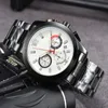 Mens Watch Designer Watches Yüksek Kaliteli Kuvars Hareketi Safir Su Geçirmez Sporları Montre Luxe Paslanmaz Çelik Saatler