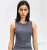 Yoga Bra Padded Tank Tops Exercise Fitness Gym Clothes Women Sports Solid Color Training Fashion Athletic Vest Shirt