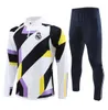 kids Soccer Tracksuits Sets Real madrids TRACKSUIT set 22 23 24 men and kids football kit chandal futbol survetement madrides TRAINING suit soccer jacket 10/2XL 88888