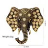 Brooches Pins Deal Fashion Vintage Elephant Rhinestone Brooch Jewelry Broche Cute Animal For Women Roya22