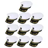 Hair Clips 20pcs Captain Hats Embroidered Sailor Hat Cosplay Party Costume