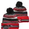 Falcons Beanies Atlanta Beanie Cap Wool Warm Sport Knit Hat Hockey North American Team Striped Sideline USA College Cuffed Pom Hats Men Women