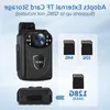 FreeShipping Am Körper getragene Kamera HD 1296P DVR-Videoüberwachungskamera IR-Nachtsicht Tragbare Mini-Camcorder-Kamera Wevlm