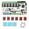 Freeshipping 3d printer control board kits Rumba 6 X A4988 stepper driver 3XHeatsink sticker Bcfjx