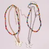 Pendant Necklaces Bohemian Style Choker Set Fashion Creative Butterfly Beaded Necklace For Women Jewelry Accessories Beach Party Dress Up