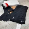 Hat Fashion 2023 Designer Set Men's Winter Brand Snapback Satin Checkered Scarf Skate Skateboard Cap Black board