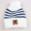 Carharttlys Hat Designer Qualité d'origine Automne et hiver tricot tricot pour hommes et femmes Striped Hat Protection d'oreille Protection d'oreille chaude chapeau accessoires sportifs décontractés