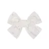 Girls Kids Grosgrain Ribbon Big Bowknot Hair Clip toddler Large Boutique Cheer Bow Children Barrettes Hairpins Hair Accessories DH010