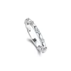 Pierścienie klastrowe płatki kwiatowe opaska wiosenna pierścionka zaręczynowa biżuteria 925 srebrne dla kobiet brukowane kamienie mody biżuteria