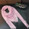 High-end cotton scarf classic jacquard shawls fashion shawls for men and women 140/140cm.