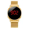 Reloj Led con pantalla táctil multifunción personalizado de fábrica WJ-10289 para mujer, venta al por mayor, reloj Digital de aleación informal para mujer