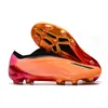 Mens Futbol Ayakkabıları X Speedportal+ FG Koku Futbol Botları Tacos de Futbol