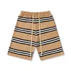 Mens Designer Elegant Striped Shorts Summer Casual Swim Quick Drying Pant Sports Gym Beach Pants Size 3XL 4XL 5XL