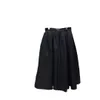 Ensemble de vêtements de sport à manches courtes pour hommes et femmes de créateurs de luxe Shirt Family 23 Printemps/Été New Cool Triangle Nylon Fabric Slim High Waist Skirt