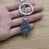 سلاسل المفاتيح Viking Bear Print -keychain knot Knot Talisman Charm Pagan Jewelry