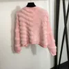 Women Knitwear Designer Sweater Branded V Neck Tassel Ladies Cardigan Branded Long Sleeve Pullover Women Clothing