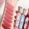 Lippenstift Flower Knows Strawberry Rococo Cloud Flüssiger Lippenstift Creme Lip Glaze Matte Milk Tea Koreanisches Make-up Langanhaltender Lipgloss 231113