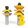 Freeshipping 2 Pcs 1/2 polegada Shank Entrada Porta Interior Ogee Combinado RS Router Bit Set Hjrqe